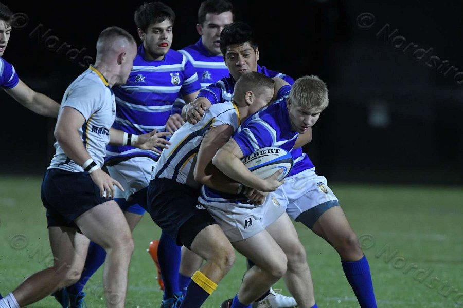 Wheaton Men\'s Rugby vs Mass Maritime.  Photo by Keith Nordstrom